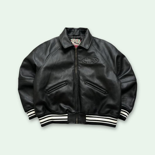 Corteiz Leather Jacket