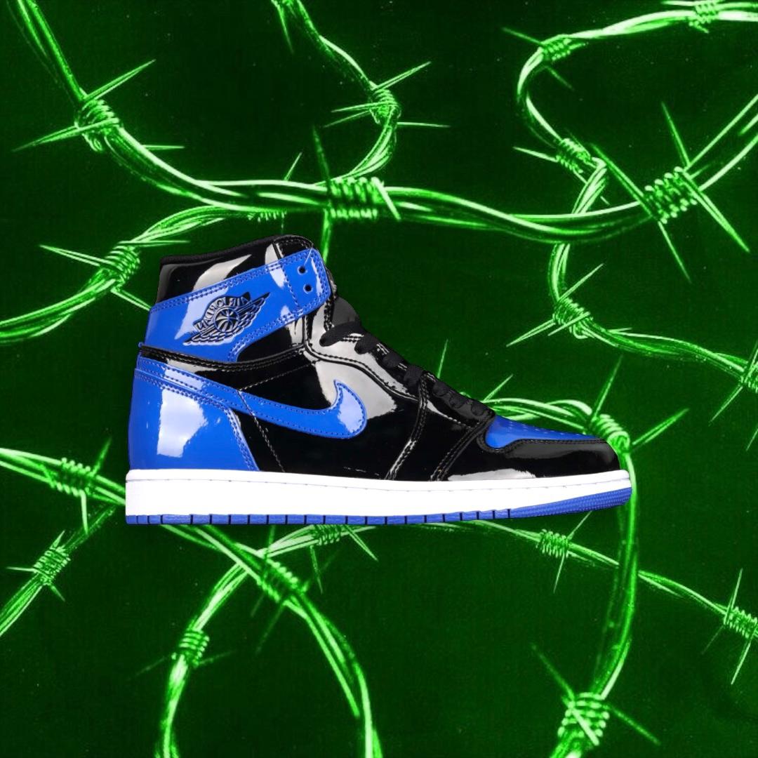 Air Jordan 1 "Patent Royal”