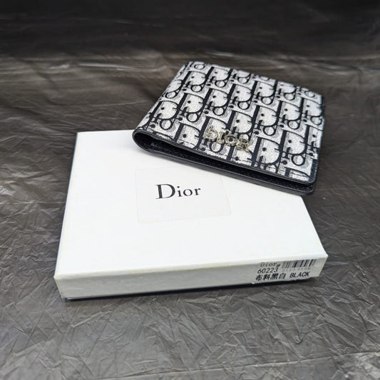 DIOR WALLET BLACK