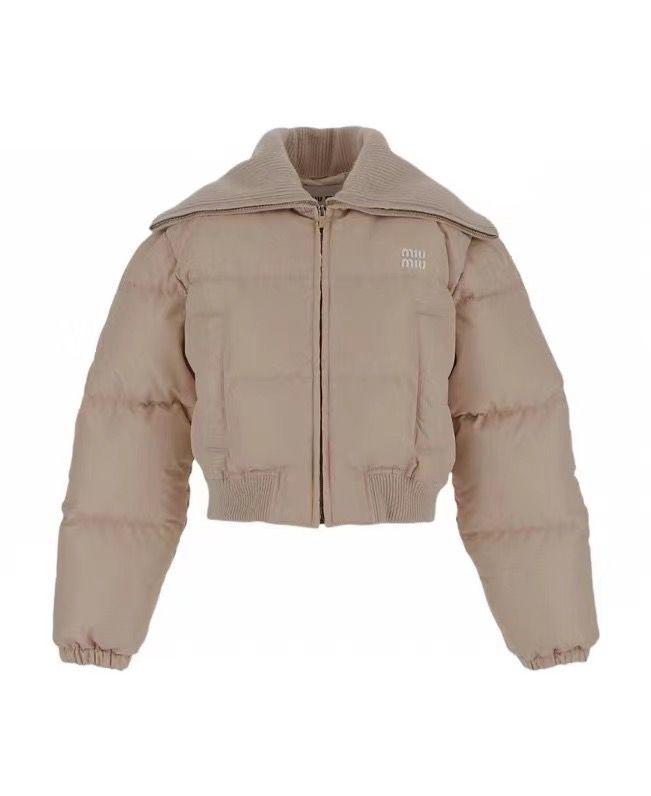 Miu Miu Opal padded bomber jacket