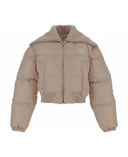 Miu Miu Opal padded bomber jacket