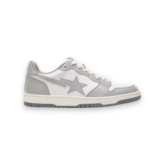 bape court sta white gray