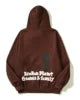 Broken Planet Drak Hours Hoodie Brown