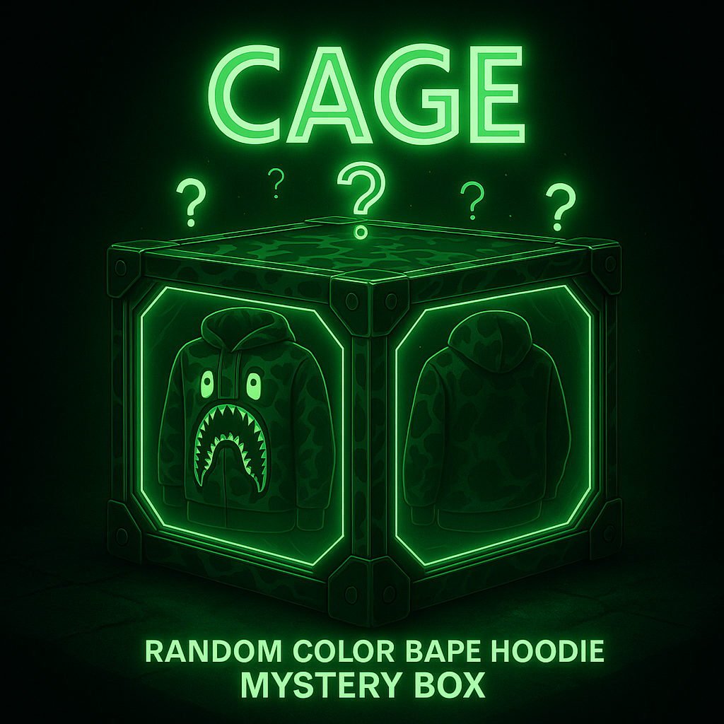 CAGE MYSTERY BOX BAPE HOODIES
