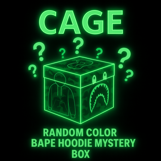CAGE MYSTERY BOX BAPE HOODIES