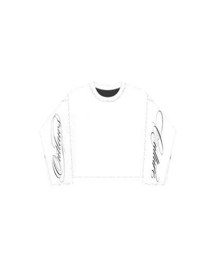 OUTLAWS CULT  Signature long sleeve White