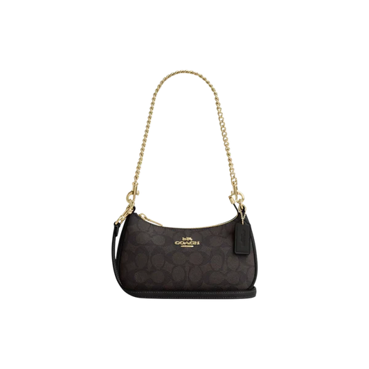 Coach Teri Mini Crossbody Bag in Signature Canvas