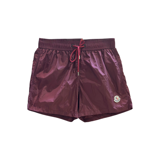 Moncler drawstring-waist Swim Shorts | Red