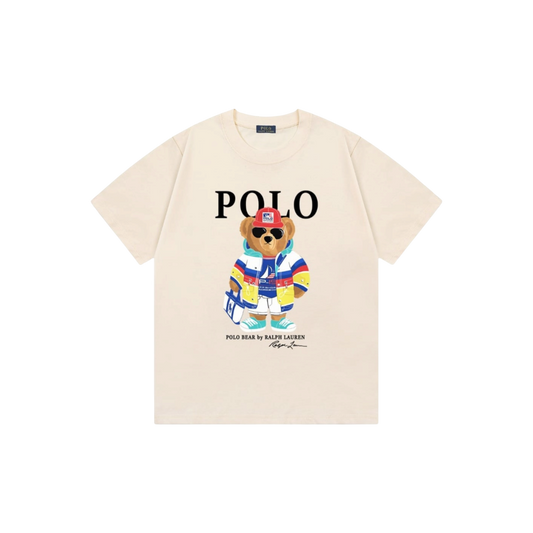 POLO RALPH LAUREN Bear cotton T-shirt
