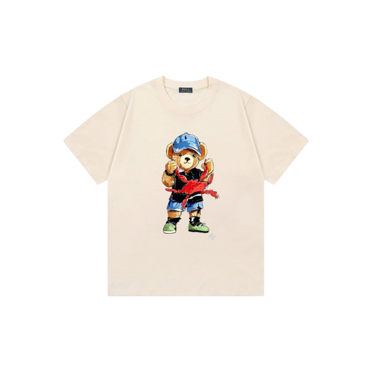 POLO RALPH LAUREN Bear cotton T-shirt