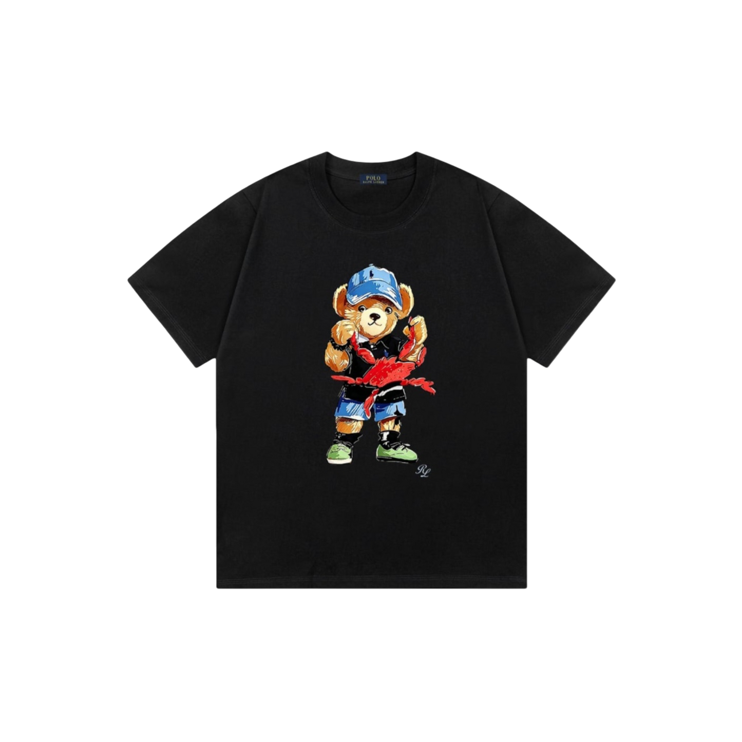 POLO RALPH LAUREN Bear cotton T-shirt