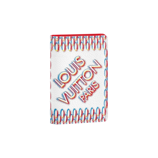 Louis Vuitton Pocket Organizer White Damier Spray