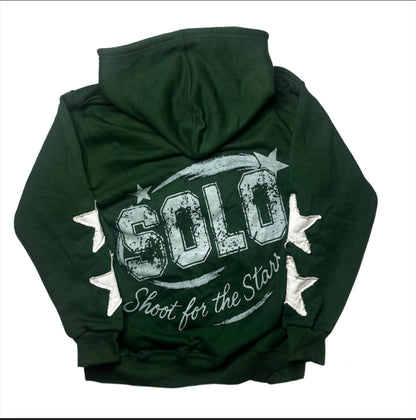 Solo SFTS green zip ups