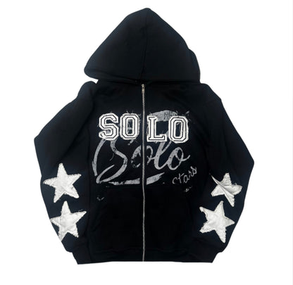 Solo SFTS black zip ups