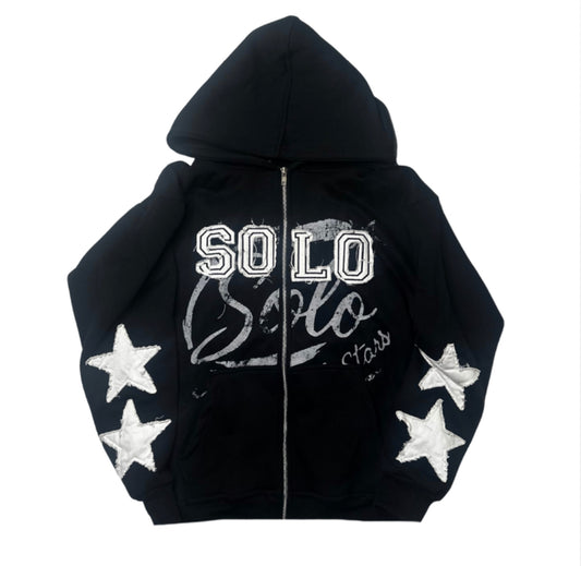 Solo SFTS black zip ups