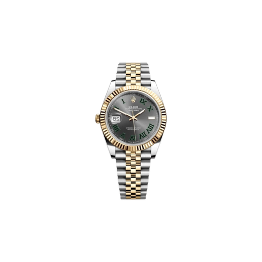 Rolex Datejust 36 Wimbledon Dial Yellow Gold & Steel Jubilee Bracelet