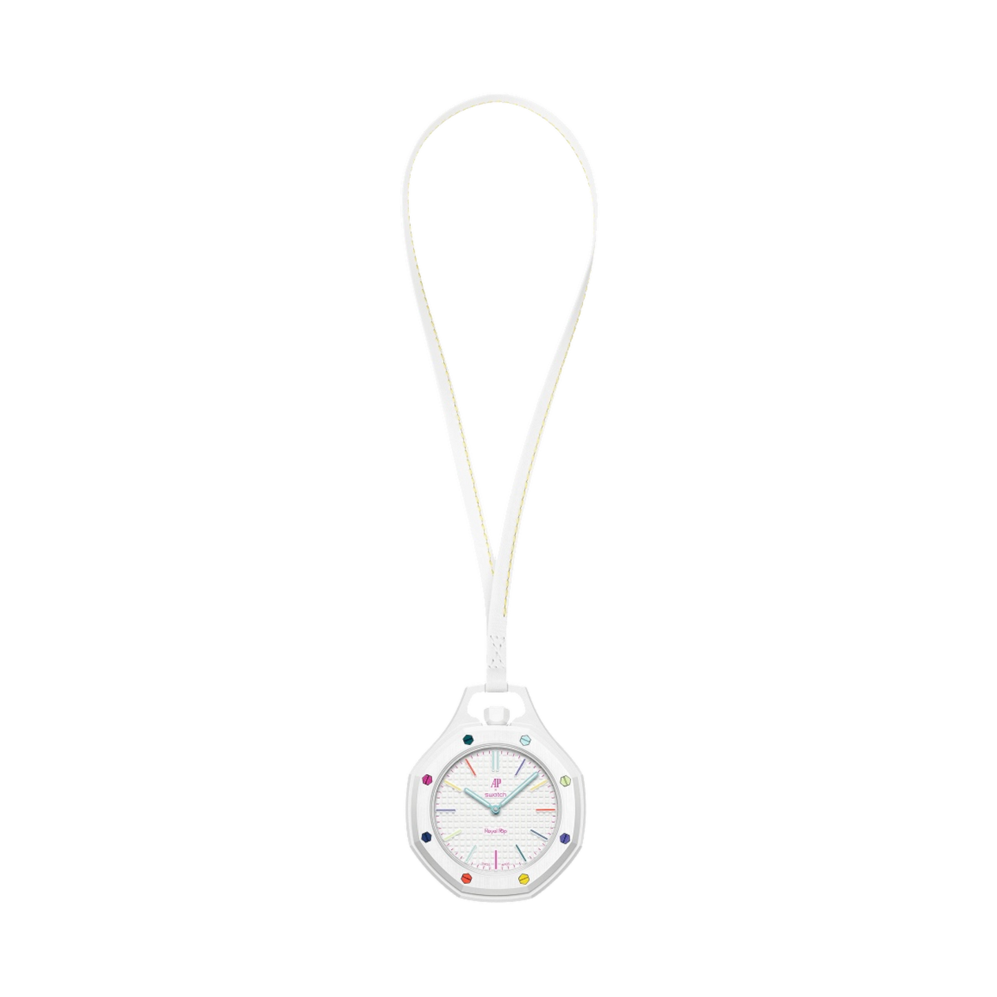 Swatch x AP Royal Pop "HUIT BLANC"