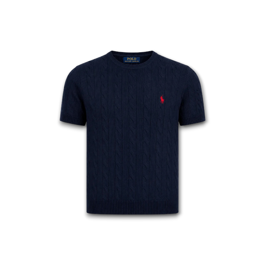 Polo Ralph Lauren Cable-Knit Cotton Shirt