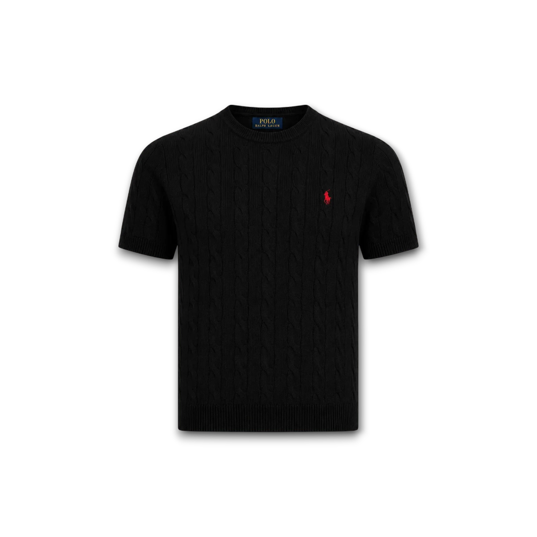 Polo Ralph Lauren Cable-Knit Cotton Shirt