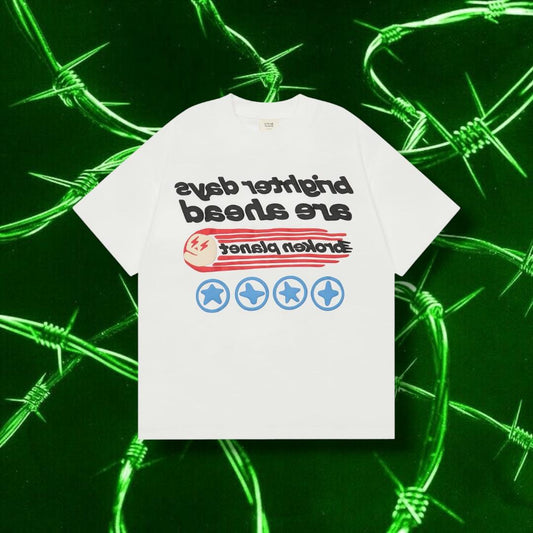 Broken Planet Brighter Days Ahead T-shirt