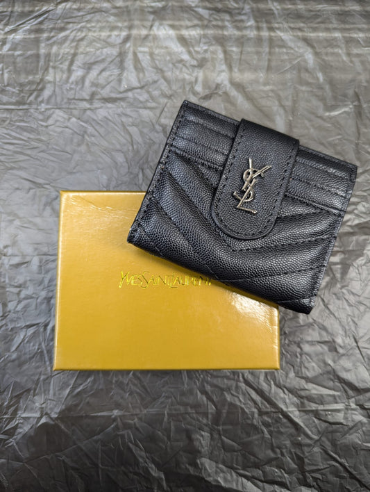 YSL wallet black