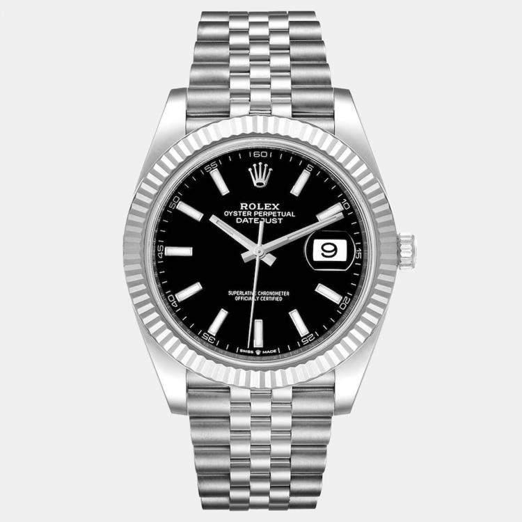 Rolex Black Dial Datejust 41