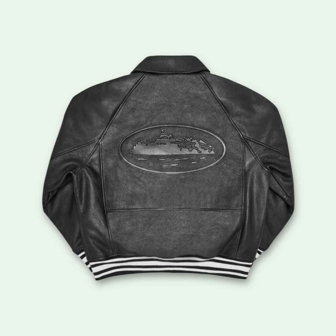 Corteiz Leather Jacket