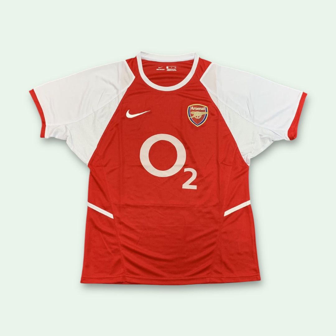 Arsenal 2002/2004 Retro Men's Nike Red Shirt