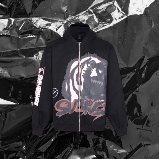 Cactus Jack Fragment Zip Up Hoodie