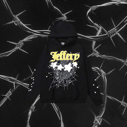 Sp5der Jeffery Hoodie 'Black'