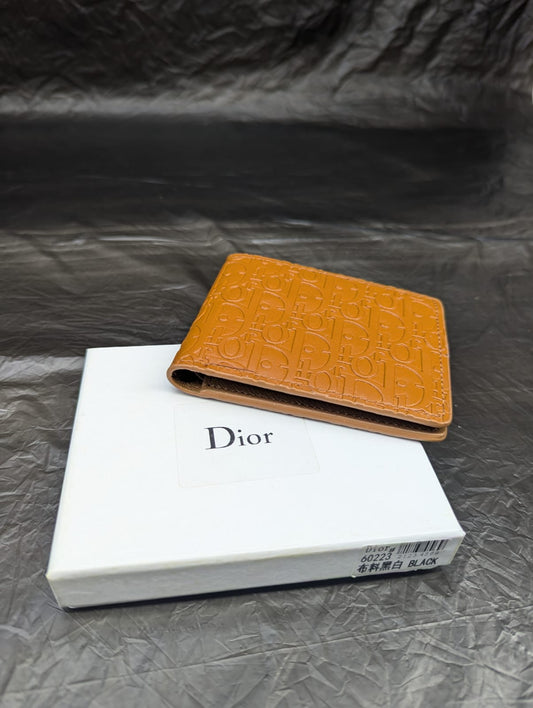 DIOR WALLET BROWN