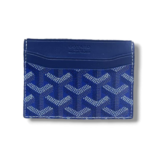 Goyard Card Holder Blue