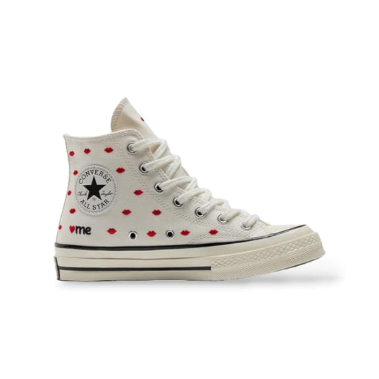 Converse CHUCK 70 HI EMBROIDERED LIPS