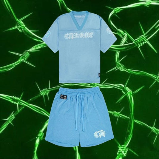Chrome heart jersey set